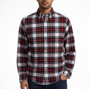 Ralph Lauren Classic Fit Oxford Plaid Shirt. Size XXL.